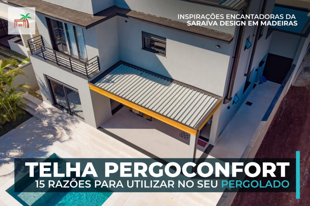 telha para pergolado