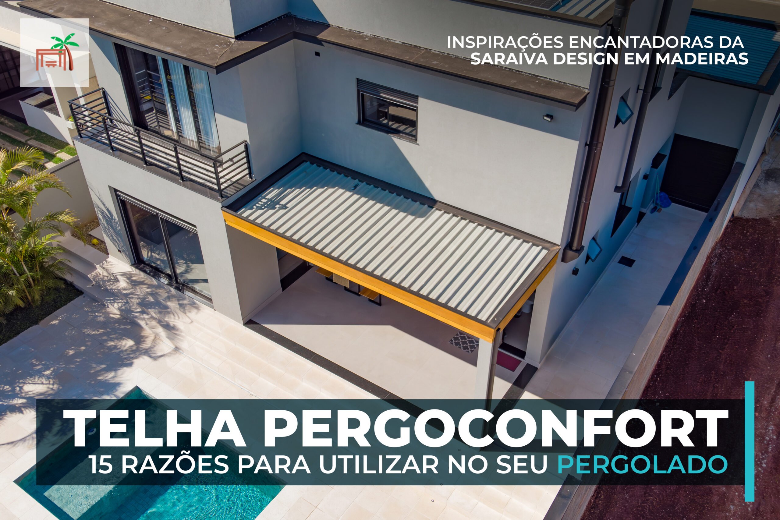 telha para pergolado