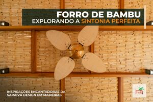 forro de bambu
